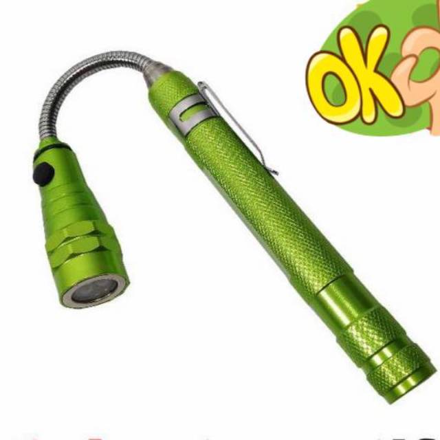 FLEXIBLE FLASHLIGHT 3LED WITH MAGNIT