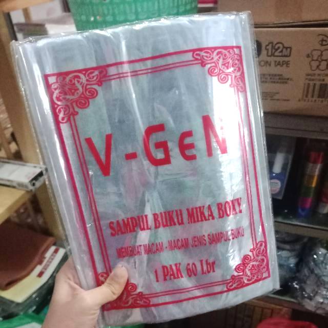 

10 LEMBAR Sampul Mika ukuran Boxy (Bigboss)