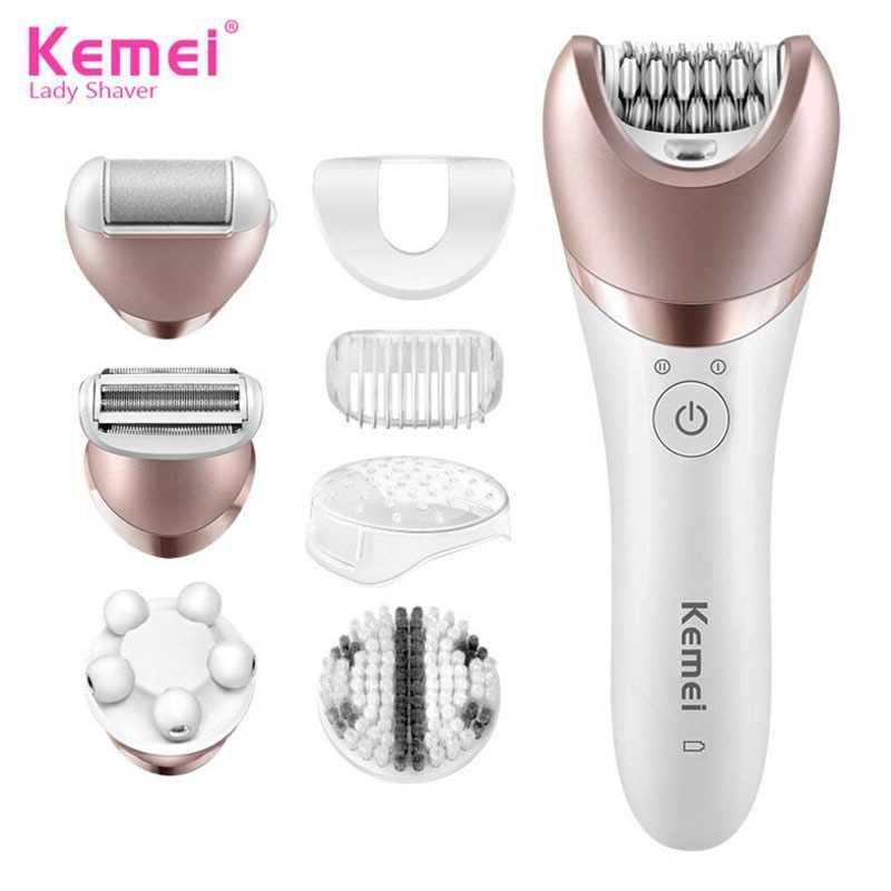 Kemei Alat Cukur Elektrik 5 in 1 Hair Trimmer Shaver - KM-8001