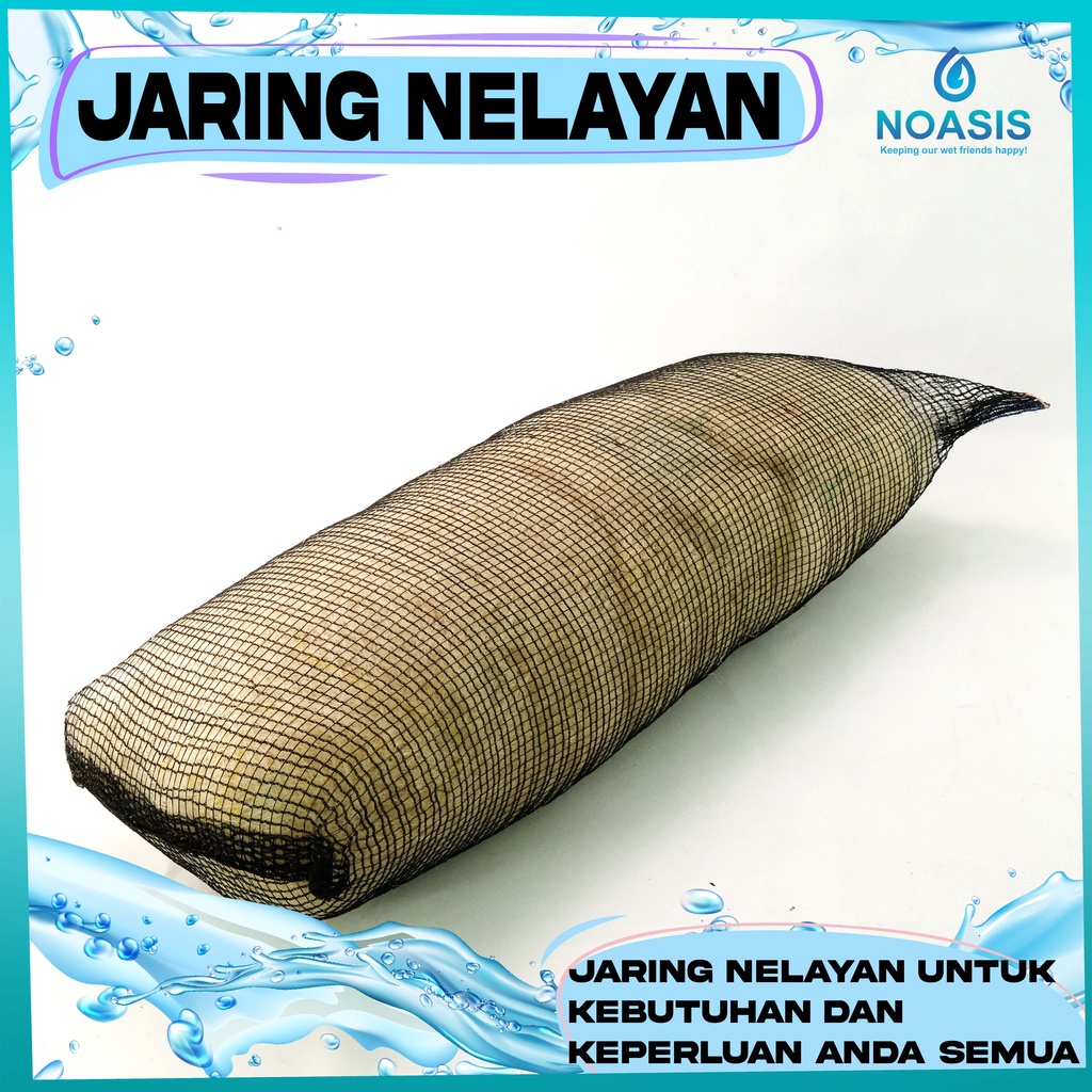 JARING IKAN NELAYAN FILTER KOLAM KOI MEKANIK BIOLOGI JAPMAT LOKAL