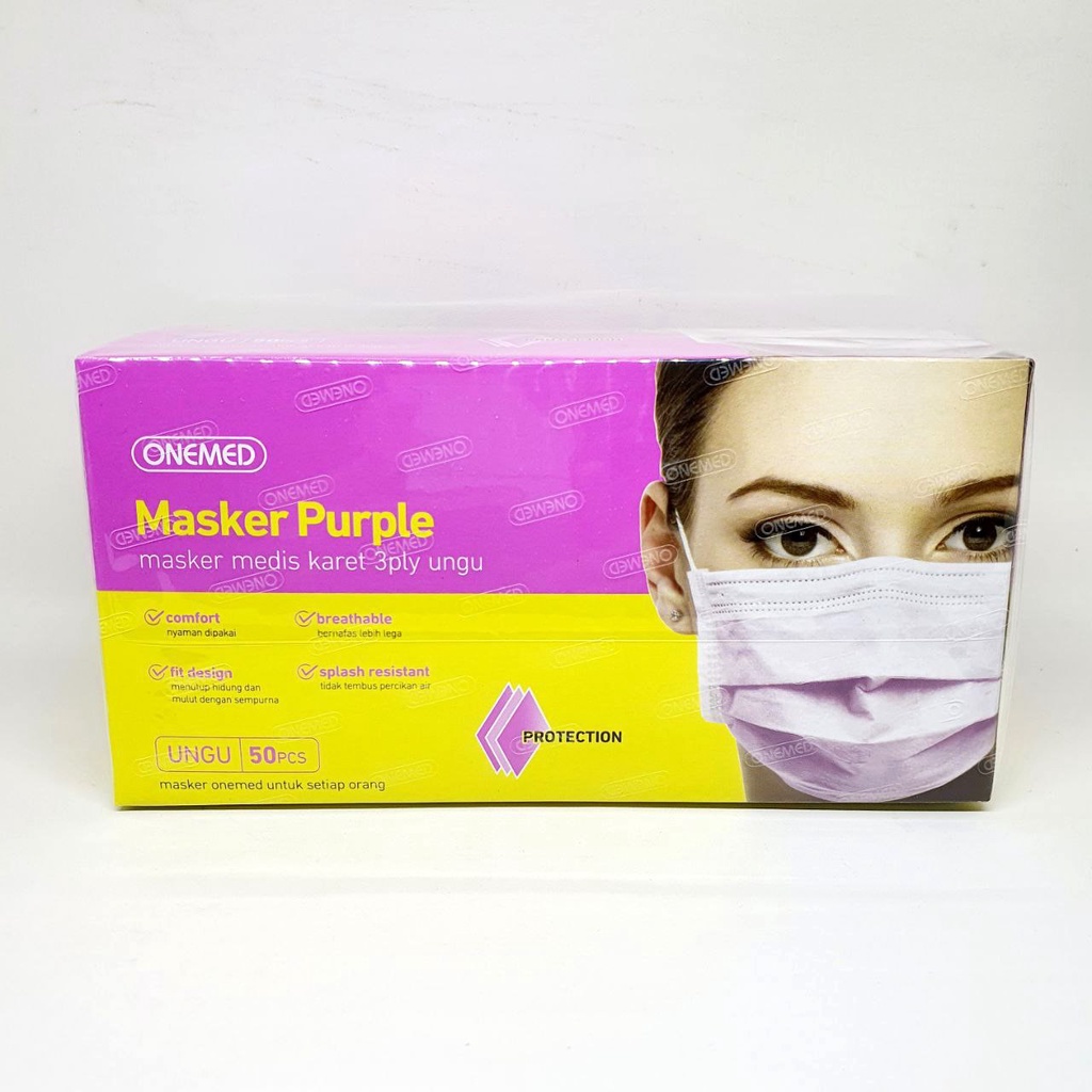 Masker Medis Onemed Ungu