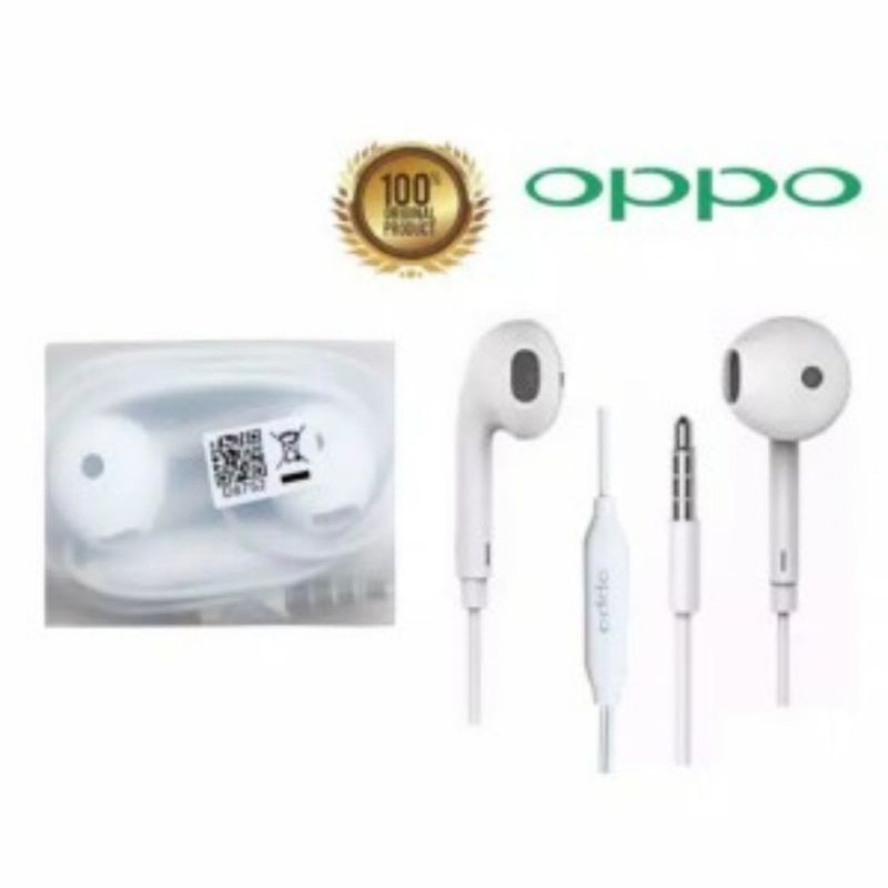 headset/handsfree/earphone/oppo a37/a5s/a3s/original opo