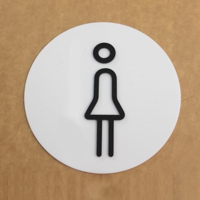 

Toilet Sign / Tanda Toilet acrylic / Papan Tanda Toilet Akrilik helloto99 Diminati Banget