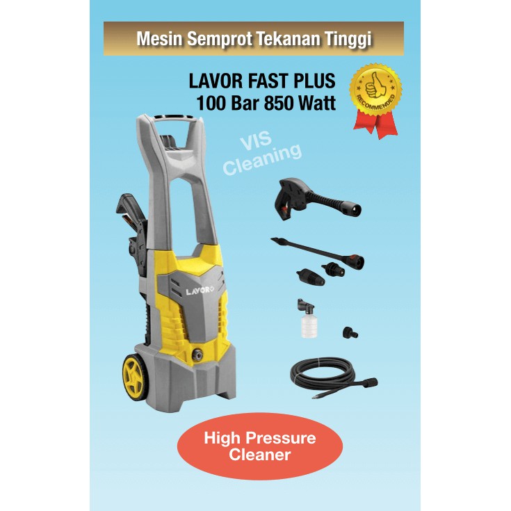 Paket Promo : Vacuum Kolam 30 L &amp; High Pressure Cleaner 100 Bar