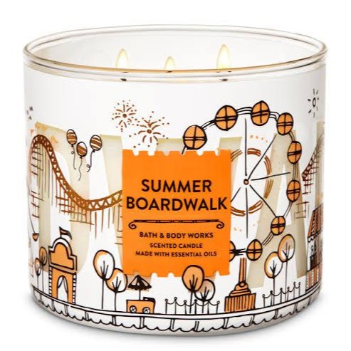 BBW 3WICKS CANDLE - SUMMER BOARDWALK