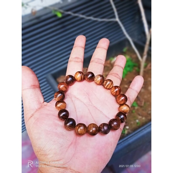 gelang gaharu zebra 10 mm