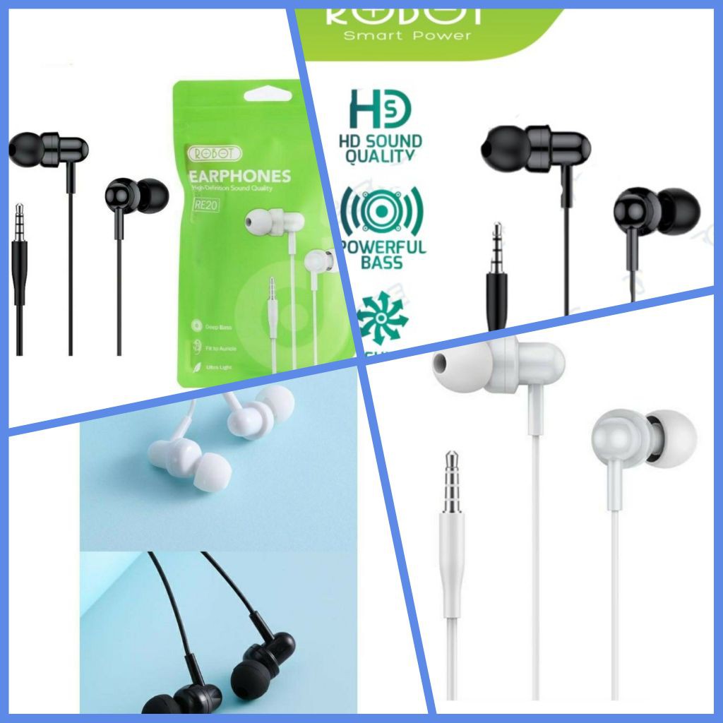 HEADSET ROBOT RE20 BASS ORIGINAL HEADSET ROBOT KARET