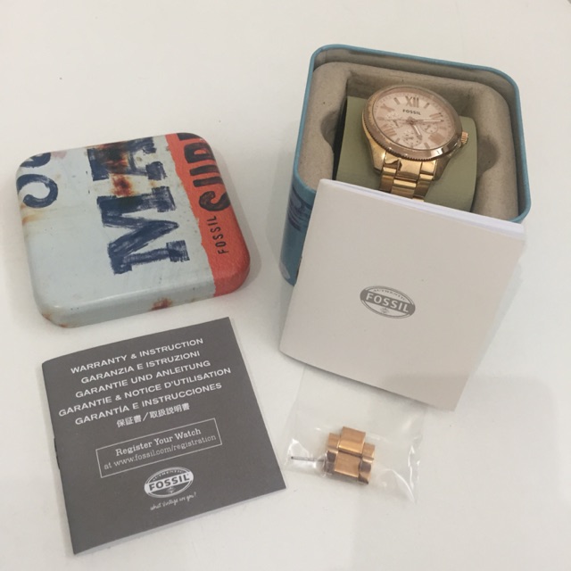 Preloved Fossil Watch Gold