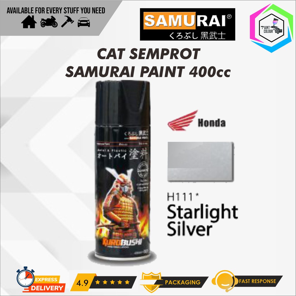 Samurai Paint H111* Starlight Silver Semprot