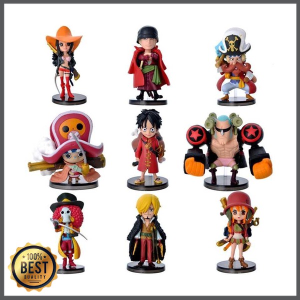 TG-MA001 Action Figure One Piece 9 PCS