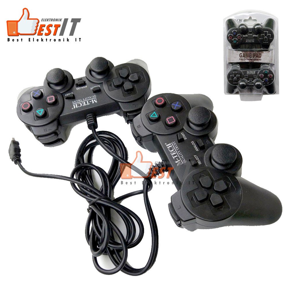 Joystik Gamepad Dual Controller USB PC Joystick - GAMEPAD DUAL