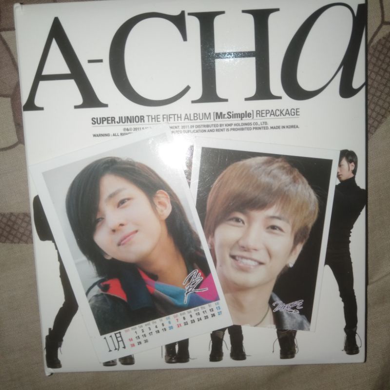 album only Acha super junior