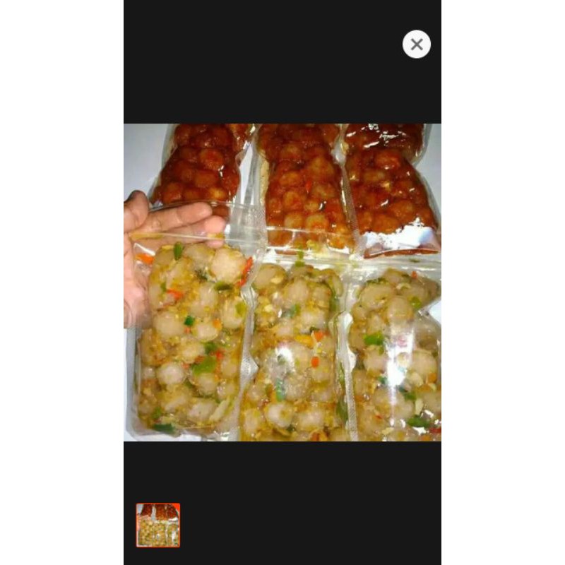 

cilok pedas non pedas