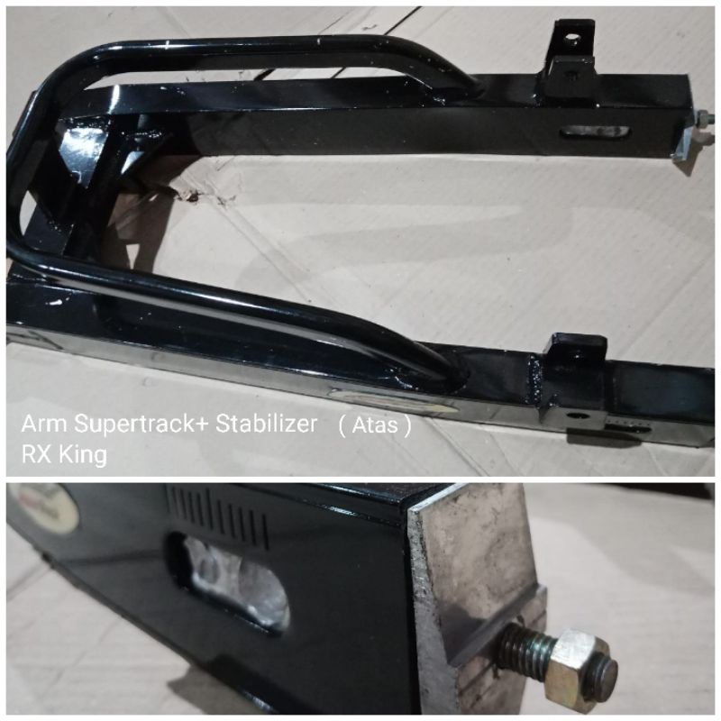 Swing Arm Supertrack Variasi Motor + Stabilizer Atas RX King