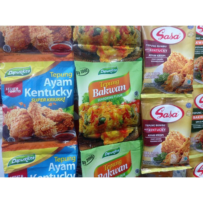 

Tepung Bakwan & Tepung Ayam Kentucky