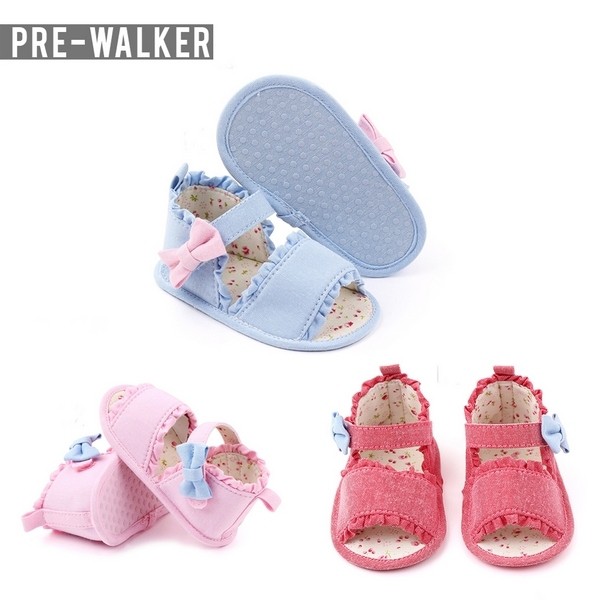 Sepatu Sendal Bayi Perempuan Prewalker Shoes S1131