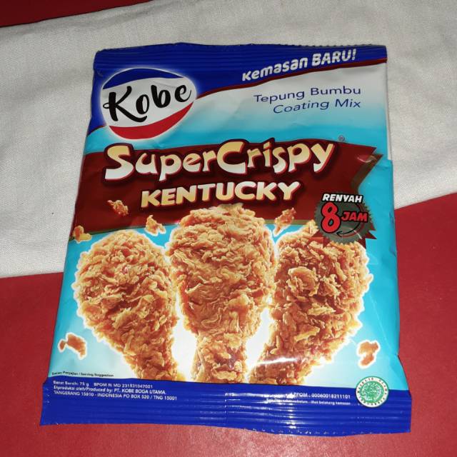 

Tepung Bumbu Kobe Super Krispy Kentucky 75 gr