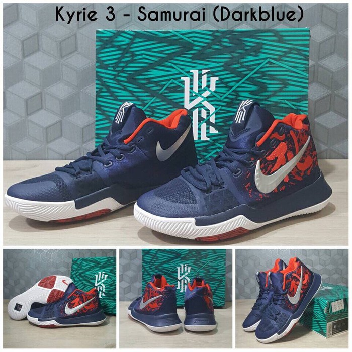 Sepatu Basket Nike Kyrie 3 Samurai Navy