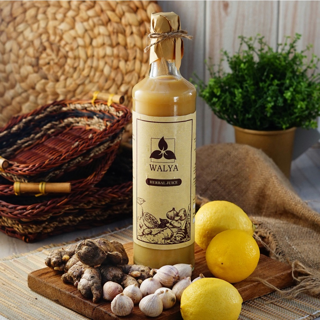 

WALYA Minuman Botanikal Bawang Putih Premium Alami (650ml) Penunjang Kesehatan Jantung