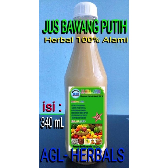 

Jus Bawang Putih(Kolesterol/Darah Tinggi/Stroke/Jantung) 340 Ml