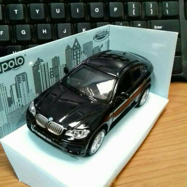 Diecast Apolo MSZ BMW X6 Hitam