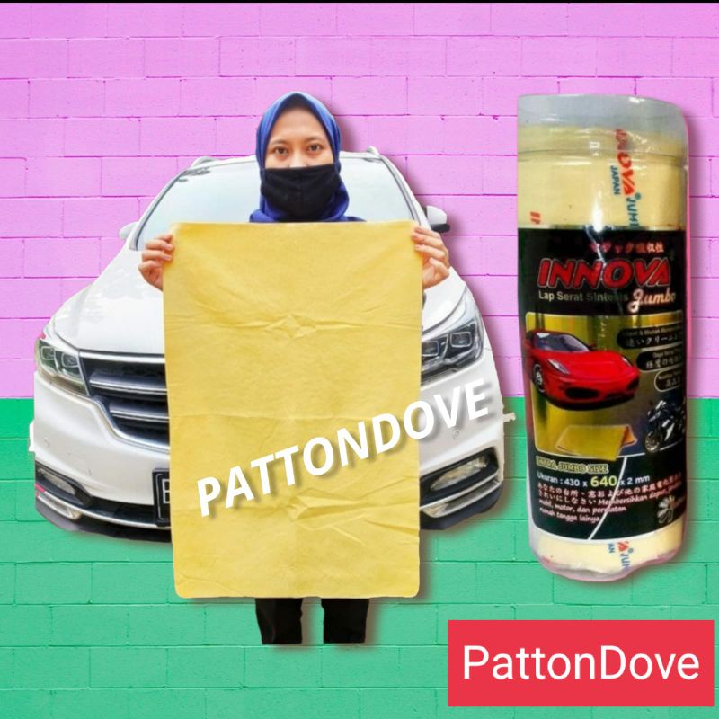 Lap chamois INNOVA JUMBO 43x64x0,2cm kanebo LAP CAMPING patton pattondove patton.id pattondove.id rusiacollection rusiacollection.id rusiacollectionsurabaya