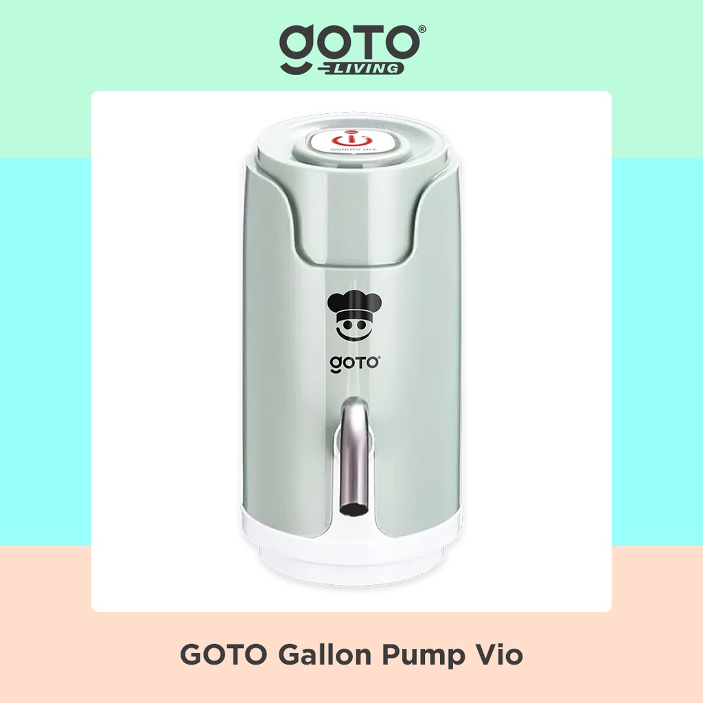 Pompa Galon Elektrik Goto Vio Dispenser Air Minum Recharge Portable Electric Gallon Pump