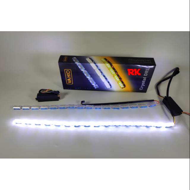 LAMPU ALIS LED DRL CRYSTAL HALO RUNNING - LAMPU DRL SEIN MOBIL SUPERBRIGHT