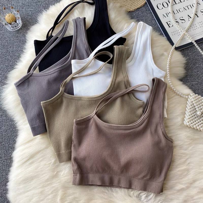 NEW! TANKTOP BRA CROPTOP