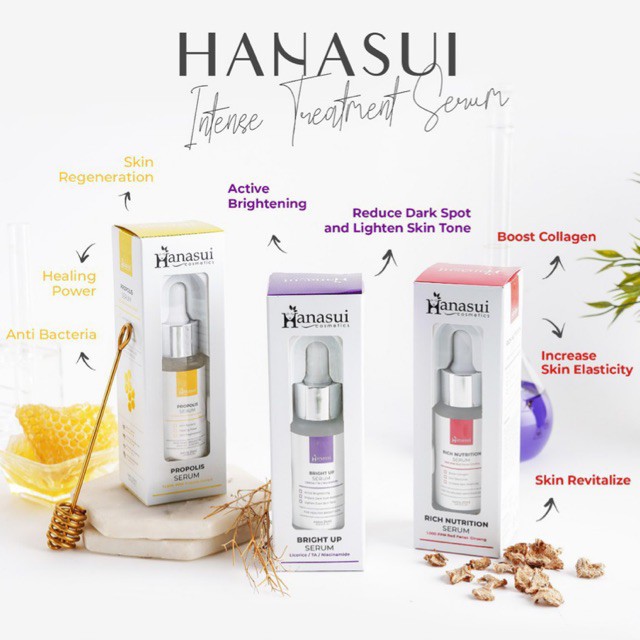 [Per Pc] Hanasui Intense Serum Original BPOM