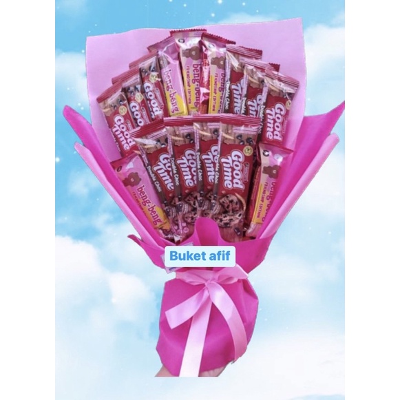 

(S) BUKET SNACK BENG BENG GOOD TIME PINK MUDA PINK FANTA/Anniversary/bingkisan Snack Ulang Tahun/Ultah/Wisuda/buket snack/ buket wisuda/ hadiah pacar / hadiah ortu / birthday / hampers