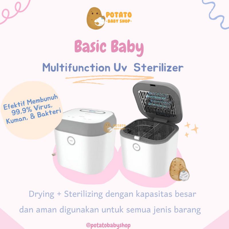 Basic Baby UV BOX Multi Function UV Sterilizer Dryer -basicbaby