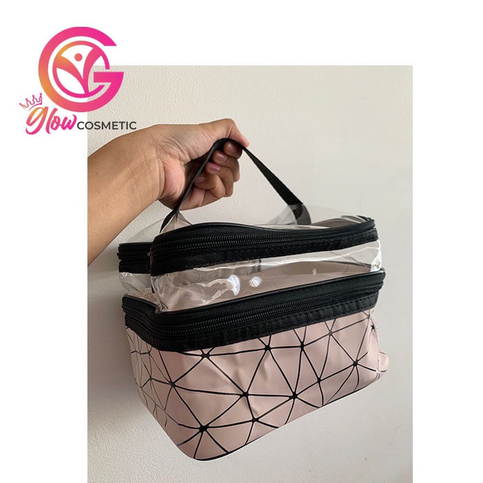 TAS POUCH KOSMETIK MAKE UP-RAVEL ORGANIZER BAG