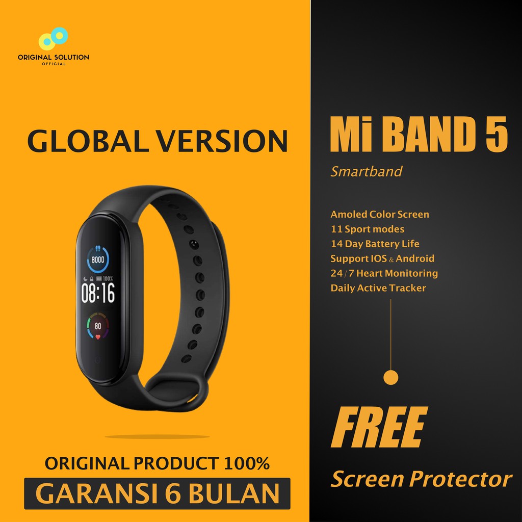 Xiaomi Mi Band 5 AMOLED SmartBand / Mi Band 5 Smartwatch