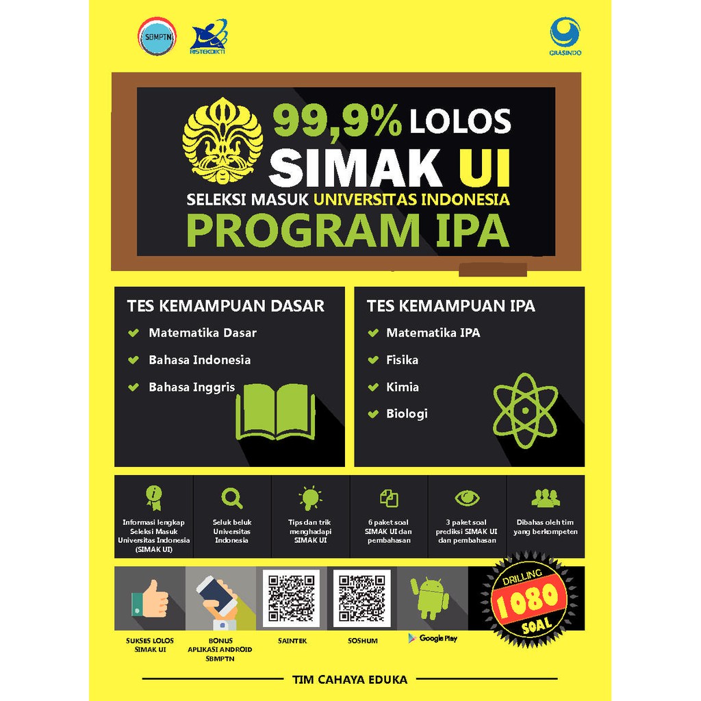 99,9% Lolos SIMAK UI Program IPA