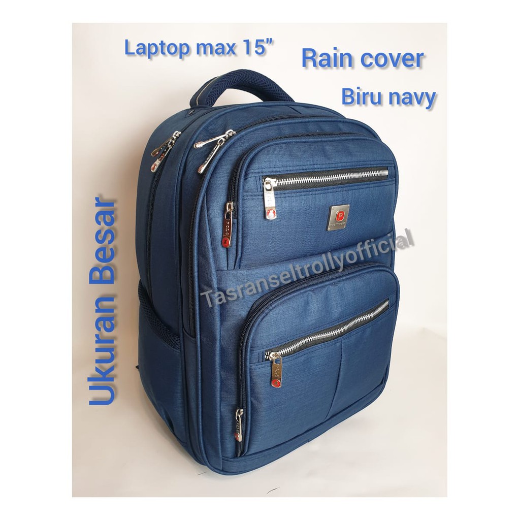 Tas Ransel Laptop Polo Interclub 19&quot;ukuran Besar 100%original.