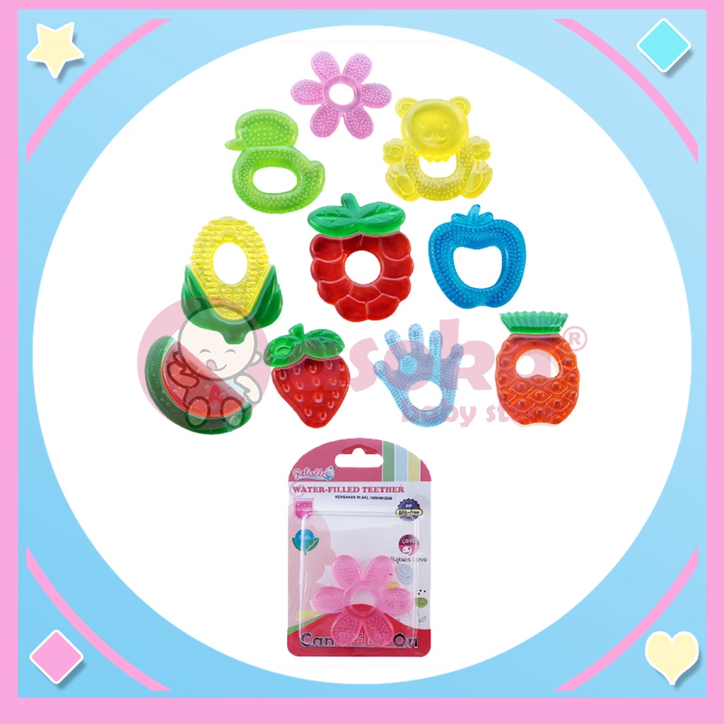 Reliablle Water-Filled Teether / Gigitan Bayi Air T-8811 ASOKA