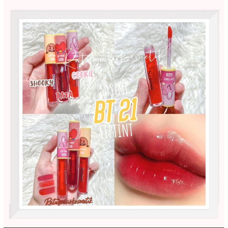 ECER!!!LIPTINT SASIMI BT21 MOISTURIZING&amp;LIQUID NO.S-1942