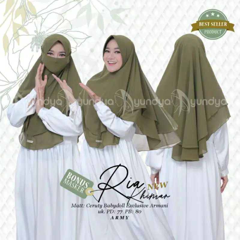 HIJAB INSTAN RIA KHIMAR