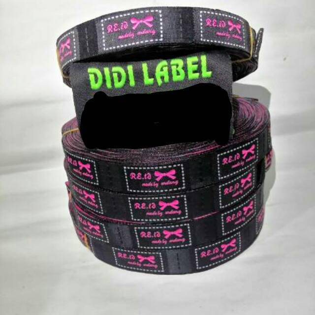 

Woven Label Rajut Damask Murah