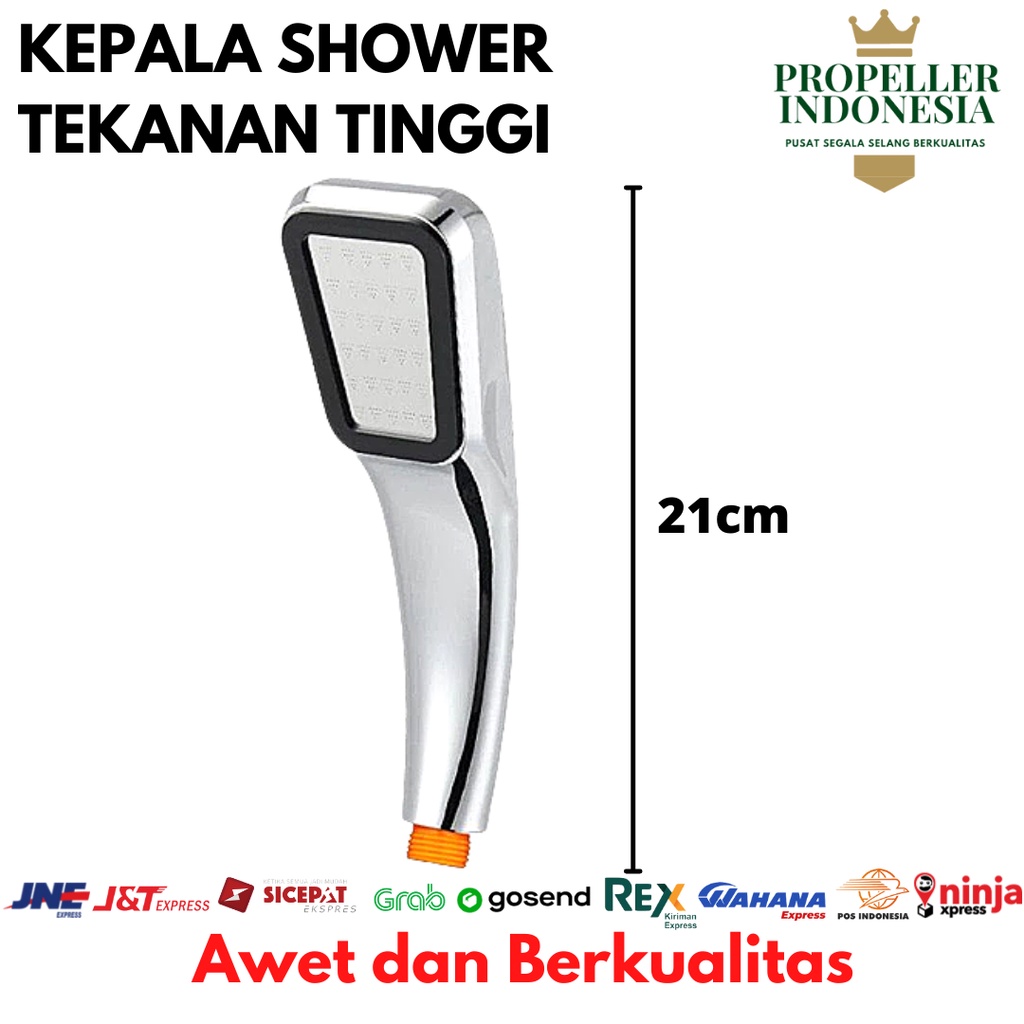 Kepala Shower Aerator Kamar Mandi 300 Lubang Pancuran Tekanan Tinggi