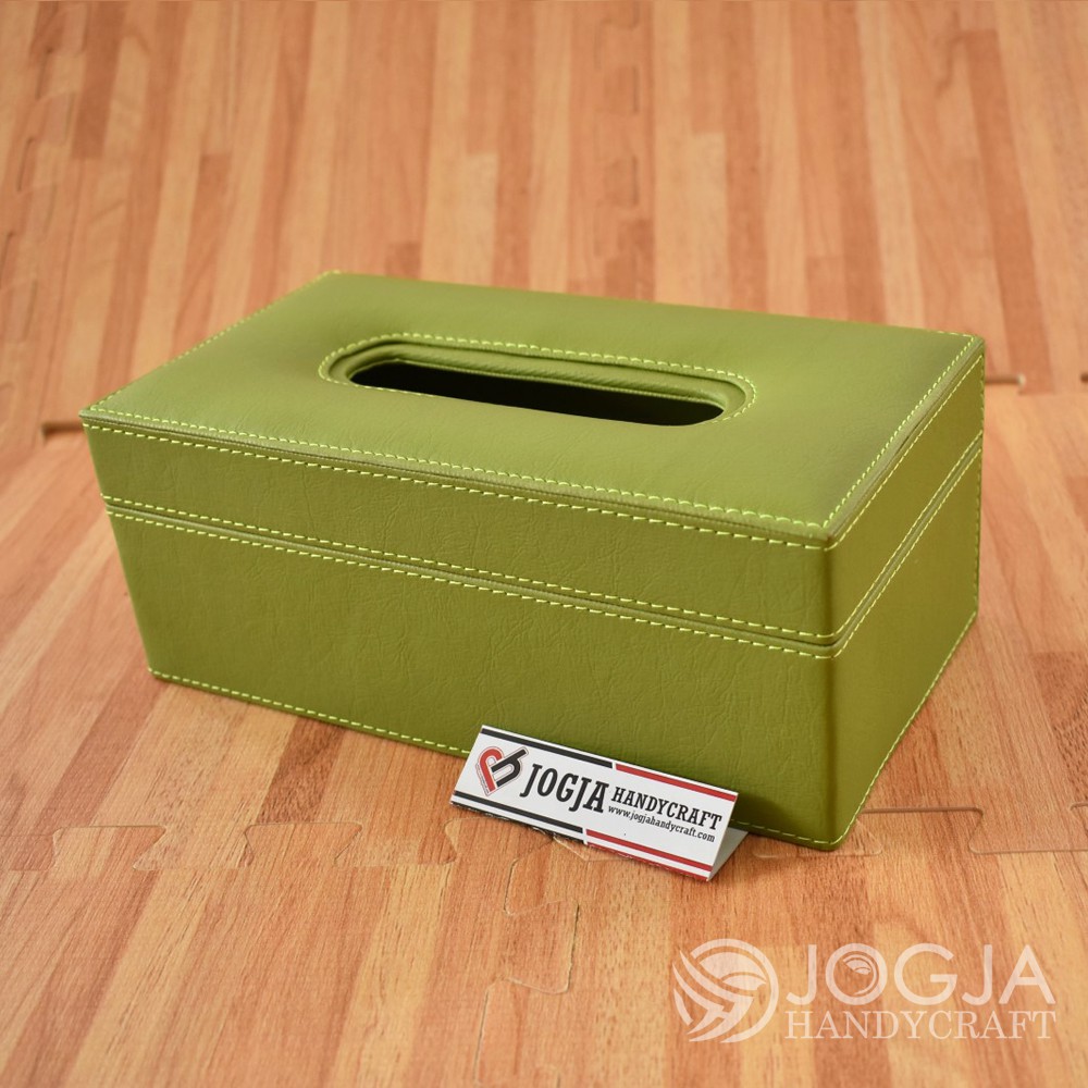 TISSUE BOX Tempat Tisu Kulit Oscar Premium Mobil Rumah Kantor Ukuran L