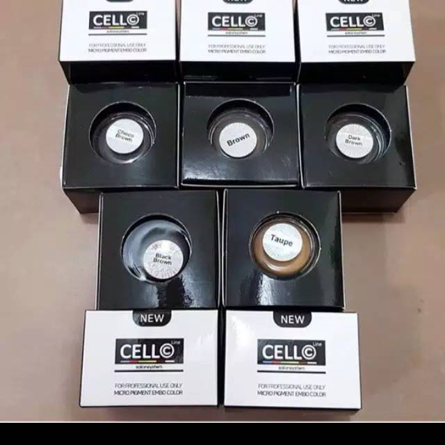 Cell line embo ink sulam alis cello bibir eyeliner BEST SELLER KOREA