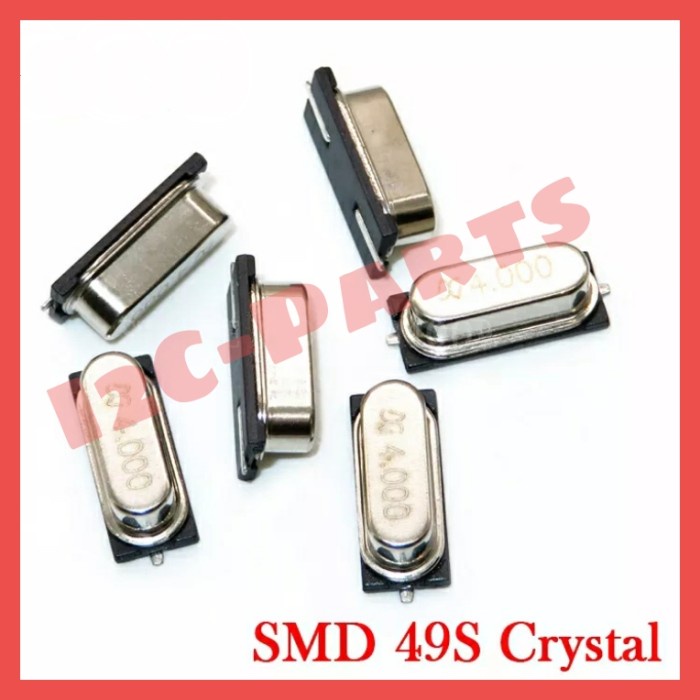 Crystal 4MHz XTAL 4.000 Kristal 4 MHz HC-49S Oscillator SMD SMT