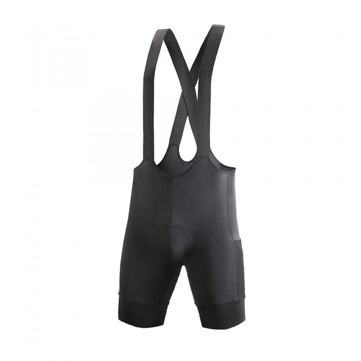 Celana Sepeda Mysenlan Bibshort Journey Pocket Black