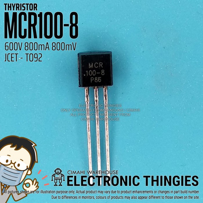 MCR100-8 TO92 JCET THYRISTOR MCR100 8