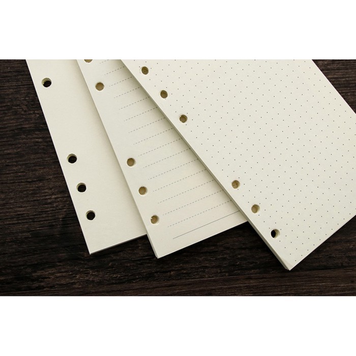 

Baru!! Kertas Loose Leaf A6 6 Lubang