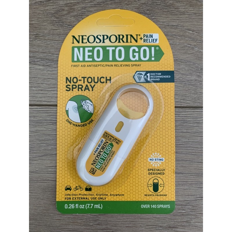 NEOSPORIN first aid antiseptic + pain relief spray