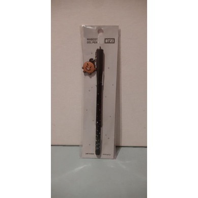 

OFFICIAL MASCOT GEL PEN SHOOKY BT21 BY LINE