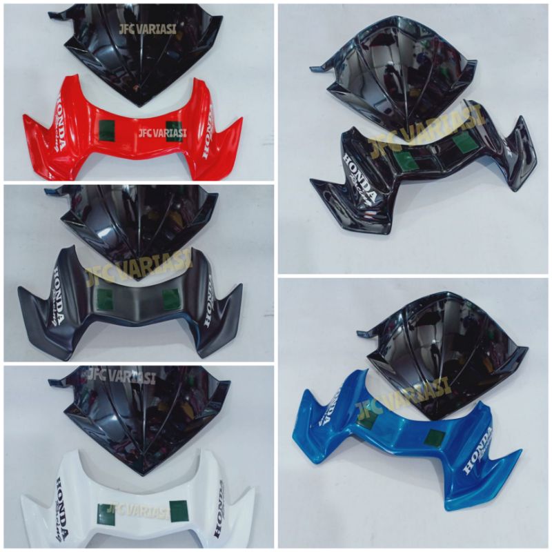 PAKET WINGLET + VISOR HONDA BEAT NEW 2020-2021